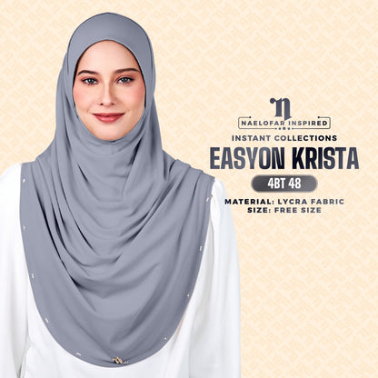 Naelofar Inspired Easyon Krista Plain Instant Collection (4BT)