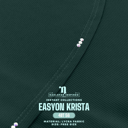 Naelofar Inspired Easyon Krista Plain Instant Collection (4BT)