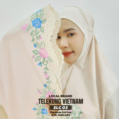 Telekung Local Brand Sulam 2 Collection (5LC)