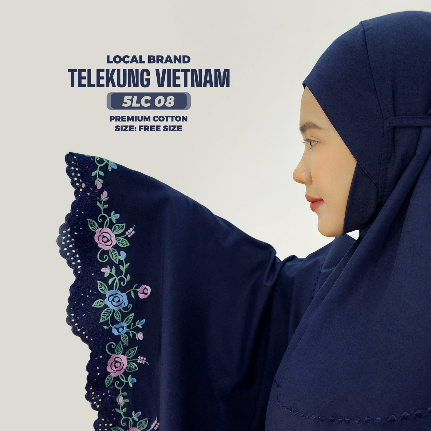 Telekung Local Brand Sulam 2 Collection (5LC)