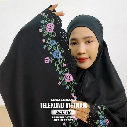 Telekung Local Brand Sulam 2 Collection (5LC)