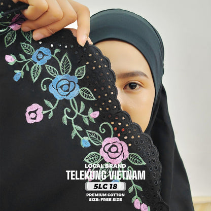 Telekung Local Brand Sulam 2 Collection (5LC)