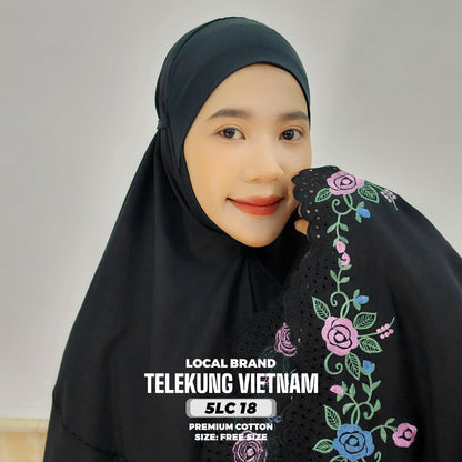 Telekung Local Brand Sulam 2 Collection (5LC)