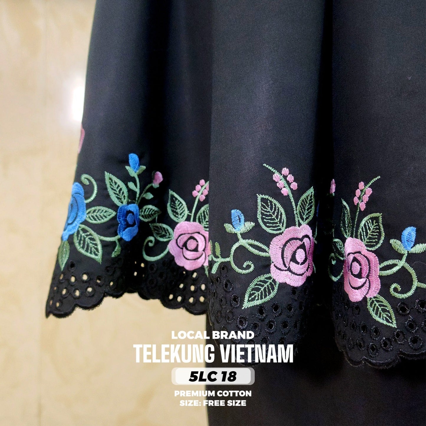 Telekung Local Brand Sulam 2 Collection (5LC)