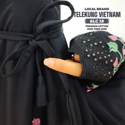 Telekung Local Brand Sulam 3 Collection (6LC)