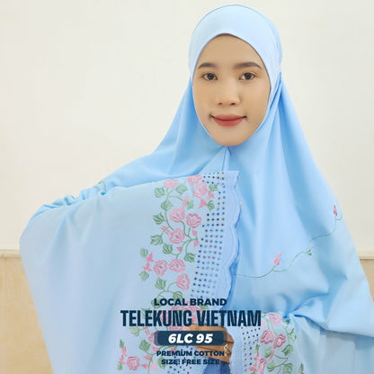 Telekung Local Brand Sulam 3 Collection (6LC)