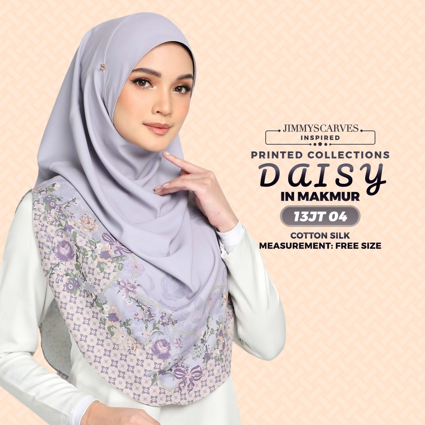 Jimmy Scarves Inspired DAISY Printed Collection (13JT)