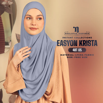 Naelofar Inspired Easyon Krista Plain Instant Collection (4BT)