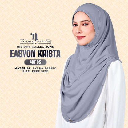 Naelofar Inspired Easyon Krista Plain Instant Collection (4BT)