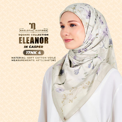 Naelofar Inspired Aleanor Cotton Voile SQ Collection (17NK)