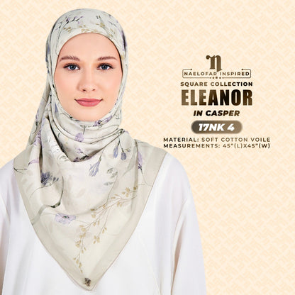 Naelofar Inspired Aleanor Cotton Voile SQ Collection (17NK)