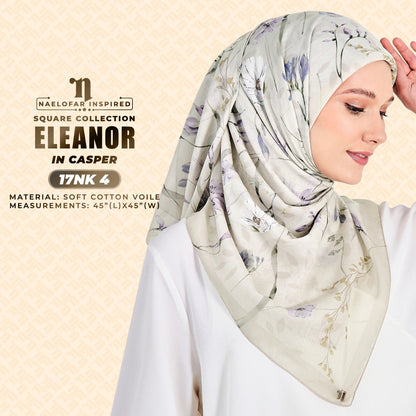 Naelofar Inspired Aleanor Cotton Voile SQ Collection (17NK)