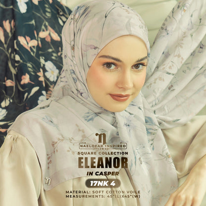 Naelofar Inspired Aleanor Cotton Voile SQ Collection (17NK)