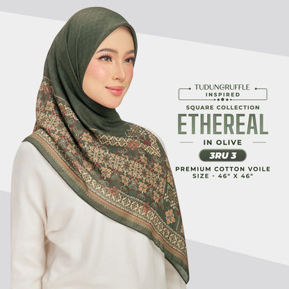 Tudung Ruffle Inspired Ethereal SQ Collection (3RU)