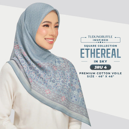 Tudung Ruffle Inspired Ethereal SQ Collection (3RU)