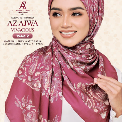 Ameera Zaini Inspired AZ AJWA SQ Collection (15AZ)