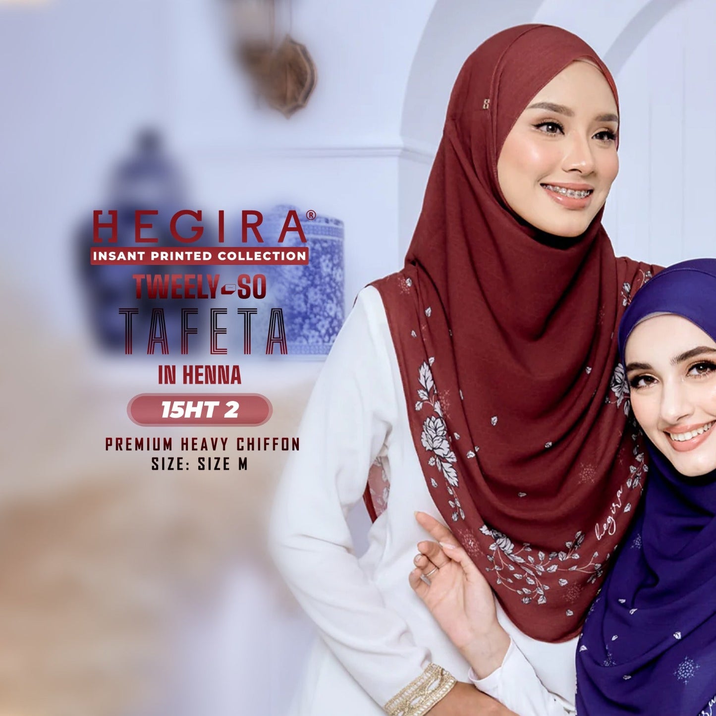 Hegira Inspired TWEELY-SO TAFETA Instant Collection (15HT)