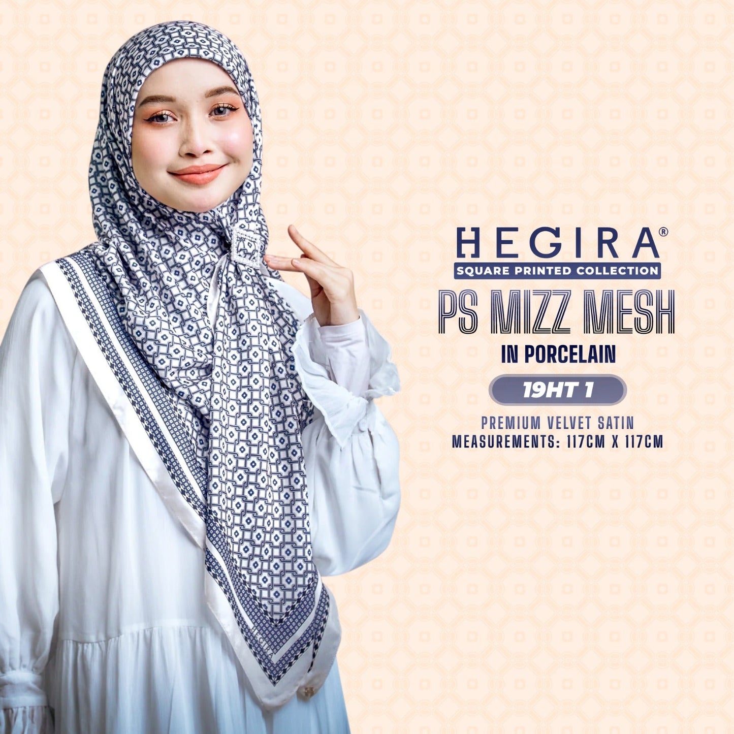 Hegira Inspired PS-MIZZ MESH Square Collection (19HT)