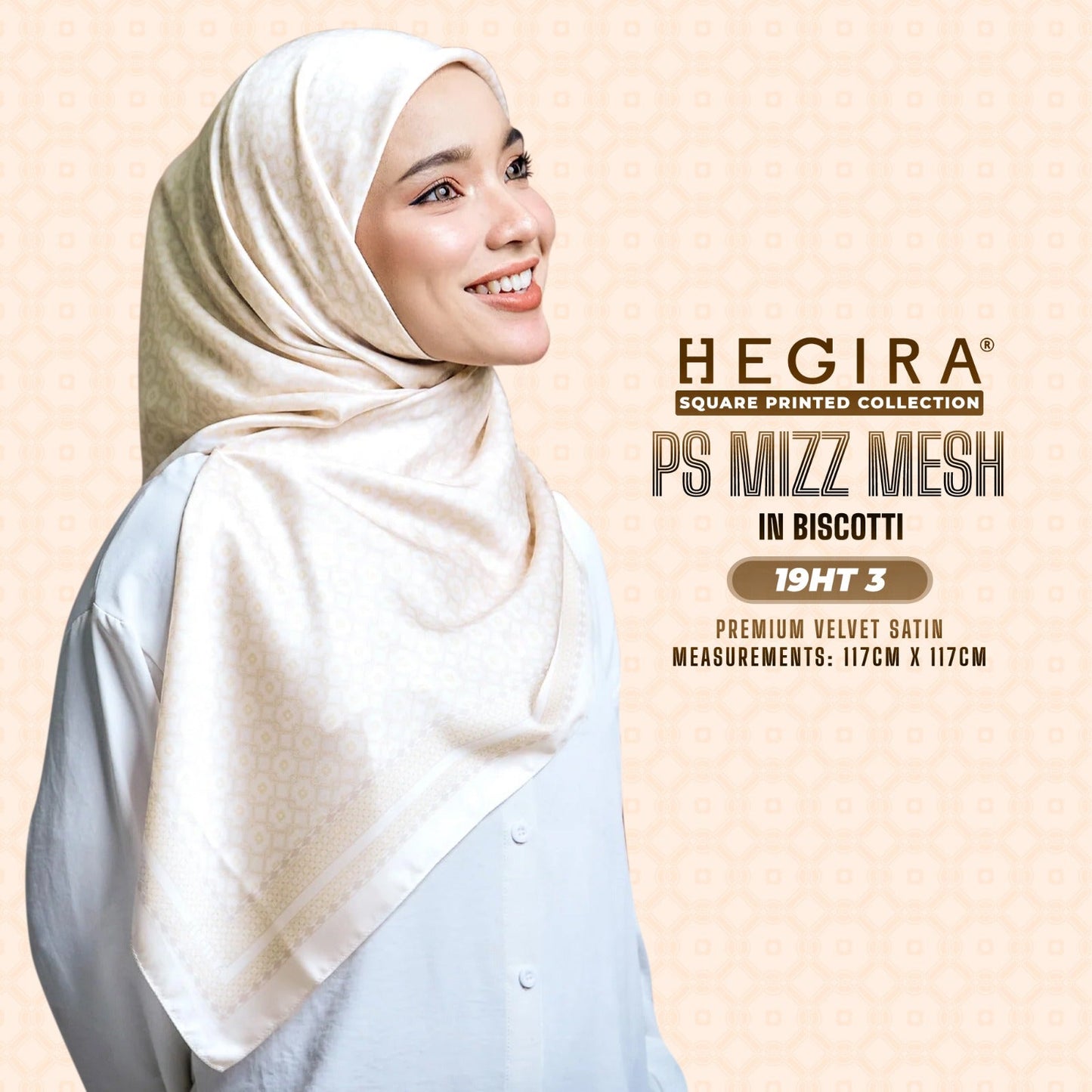 Hegira Inspired PS-MIZZ MESH Square Collection (19HT)