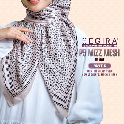 Hegira Inspired PS-MIZZ MESH Square Collection (19HT)