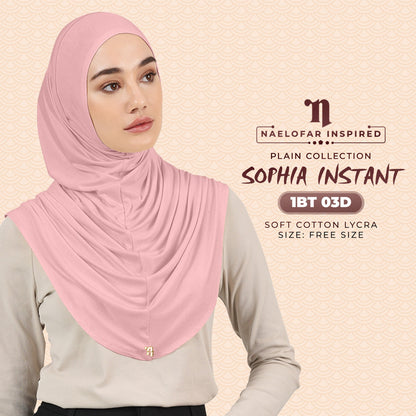 Naelofar Plain Sophia Instant Collection