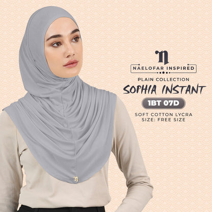 Naelofar Plain Sophia Instant Collection