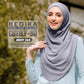 Hegira Hijab Inspired CUTELY-SO Plain Insstant Collection (26HT)