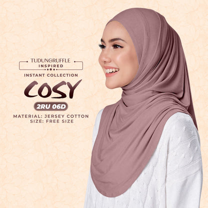 Tudung Ruffle COSY Instant Sarong