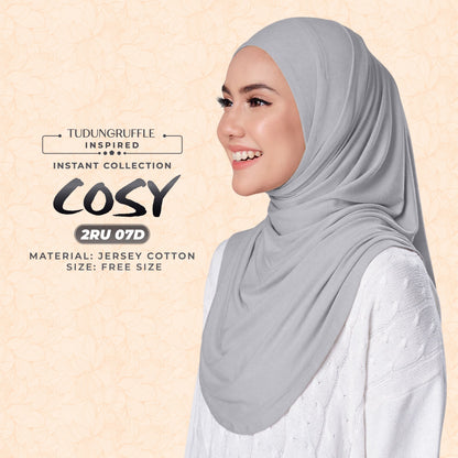 Tudung Ruffle COSY Instant Sarong