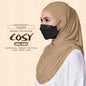 Tudung Ruffle COSY Instant Sarong