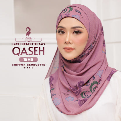 Hyat Hijab Inspired Qamra, Hawra, Qaseh & Arfa Instant Shawl Collection With Box (13-16HS)