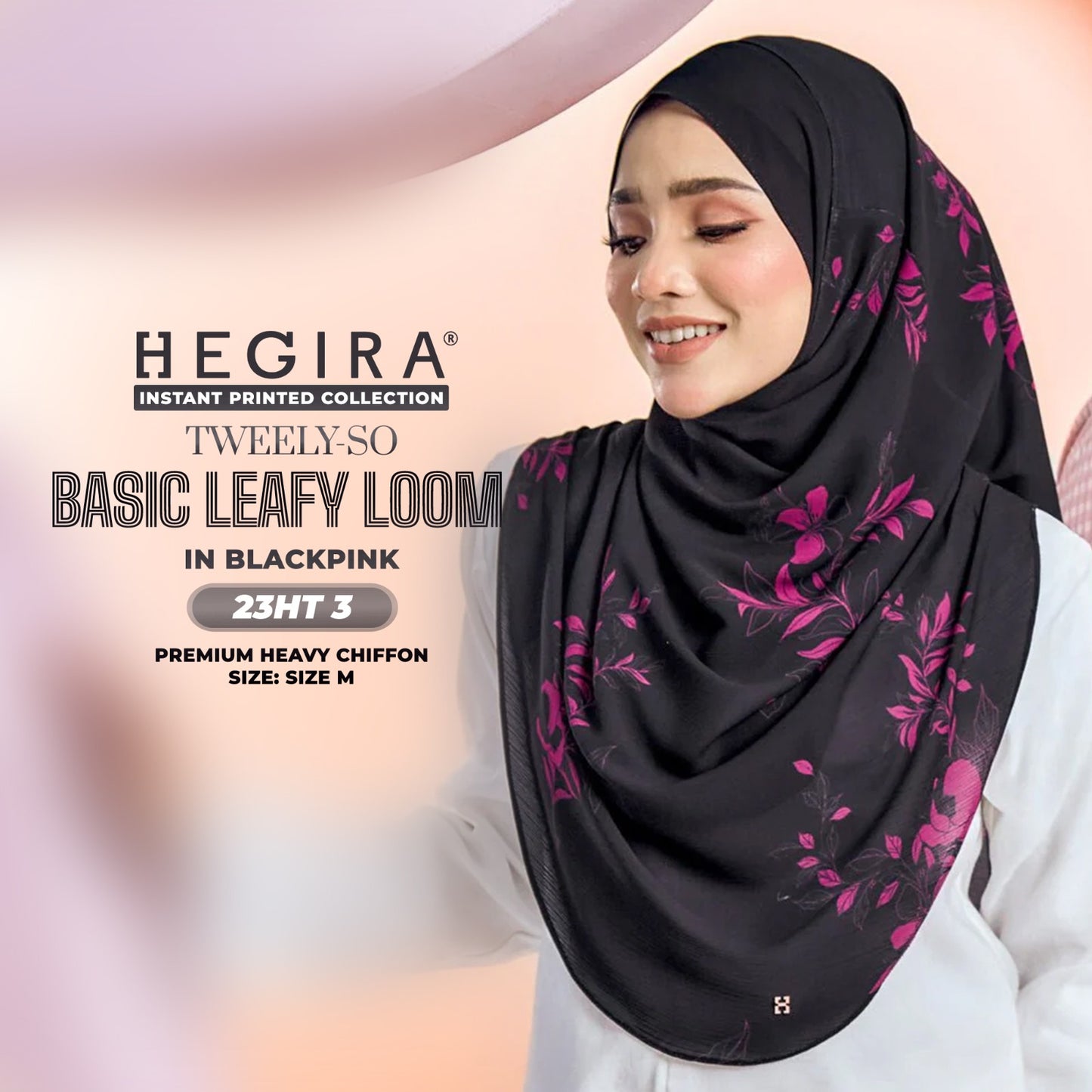 Hegira Hijab Inspired TWEELY-SO LEAFY LOOM Instant Collection (23HT)