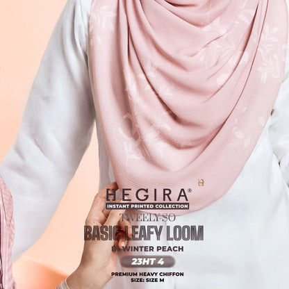 Hegira Hijab Inspired TWEELY-SO LEAFY LOOM Instant Collection (23HT)