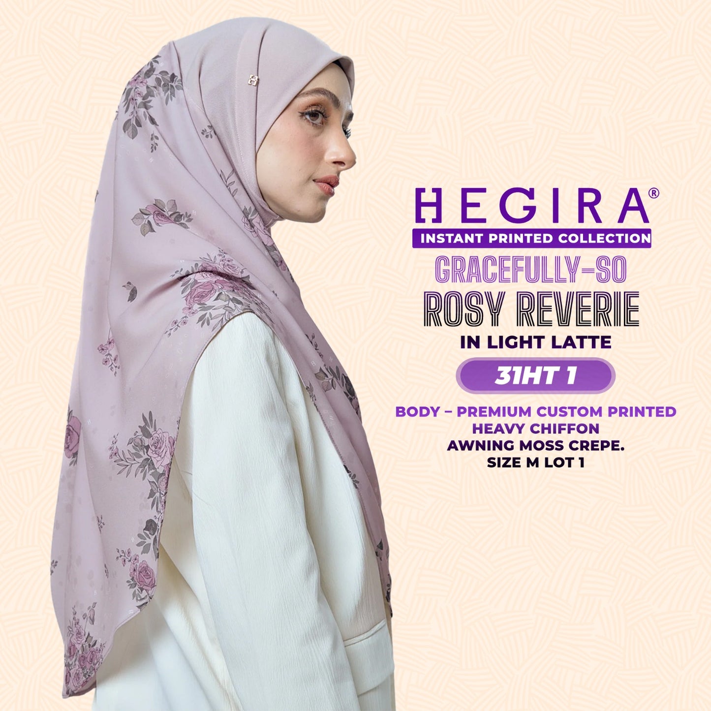 Hegira Hijab Inspired GRACEFULLY-SO Instant Collection (31HT)