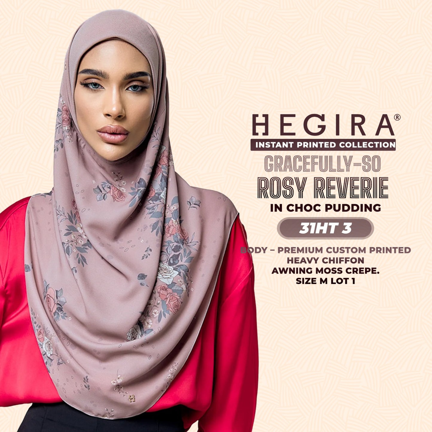 Hegira Hijab Inspired GRACEFULLY-SO Instant Collection (31HT)