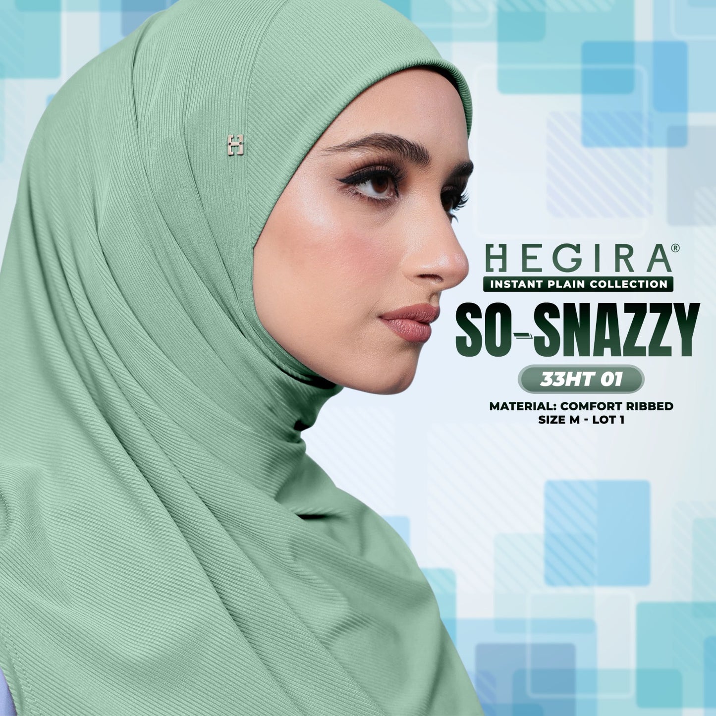 Hegira Hijab Inspired SO-SNAZZY Instant Collection (33HT)