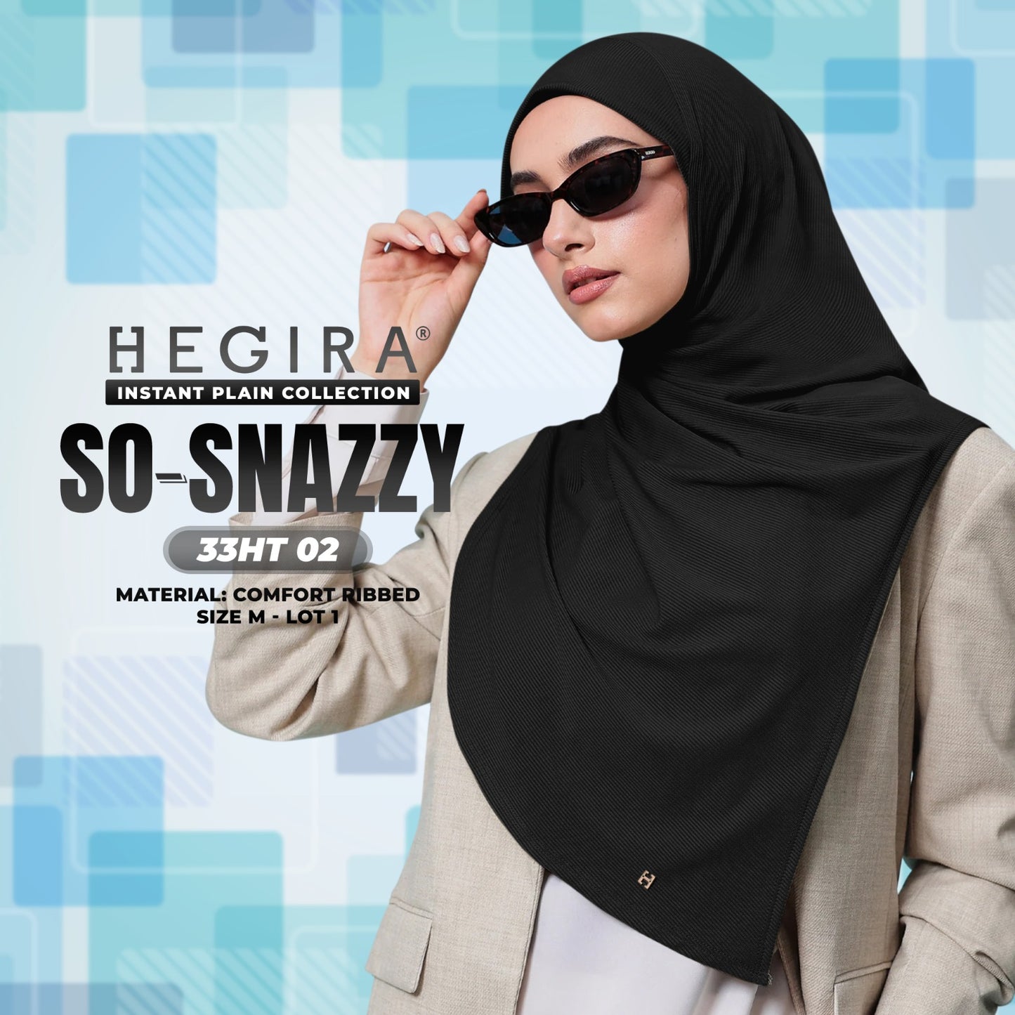 Hegira Hijab Inspired SO-SNAZZY Instant Collection (33HT)