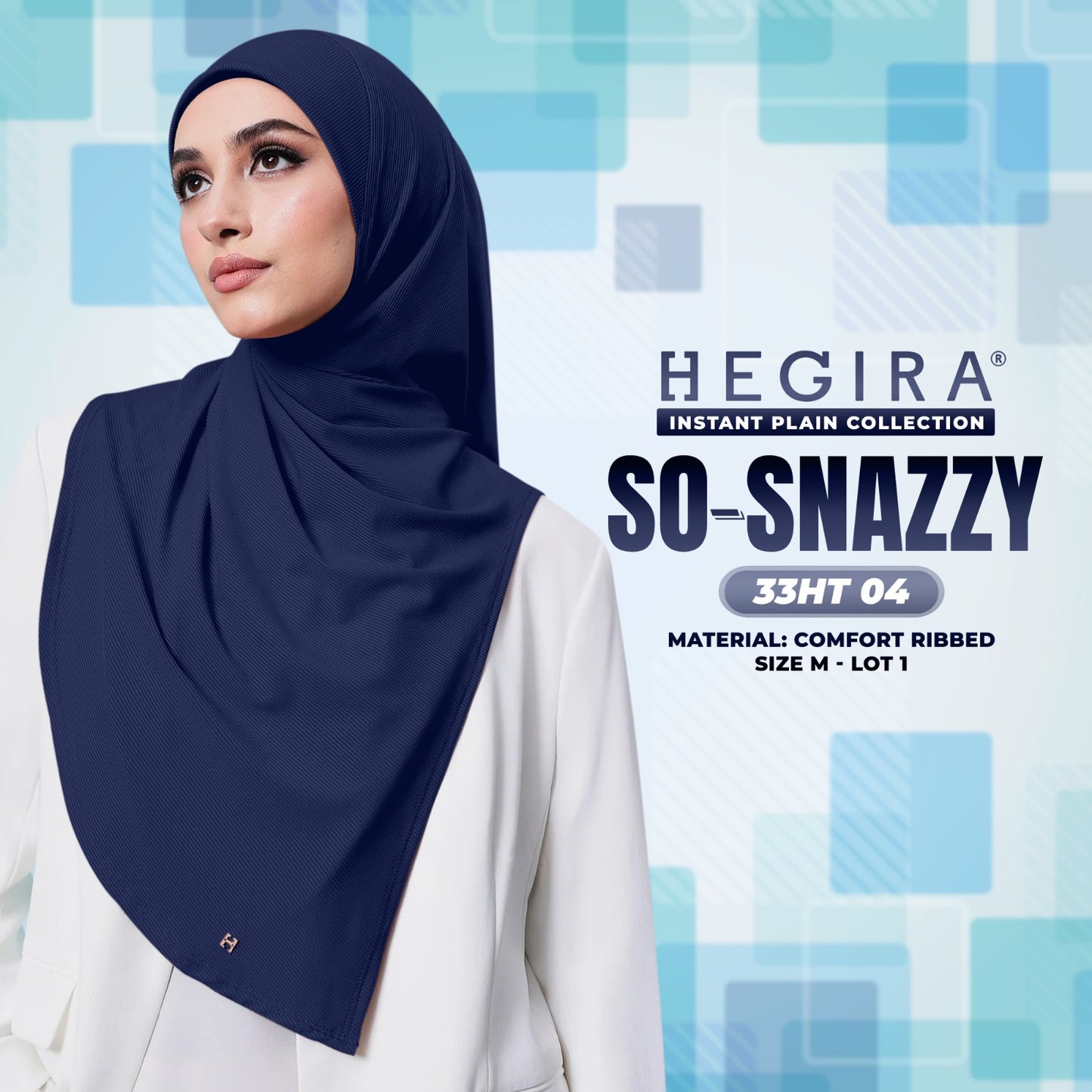 Hegira Hijab Inspired SO-SNAZZY Instant Collection (33HT)