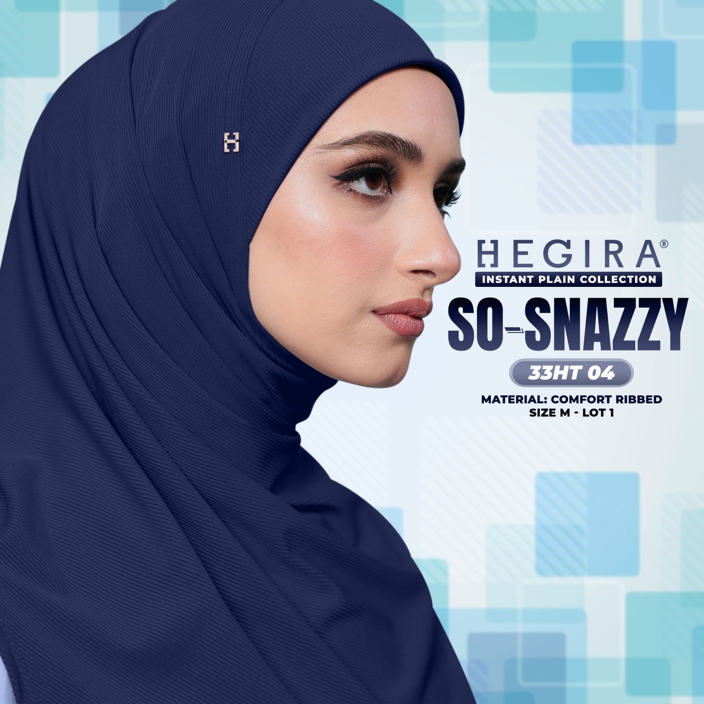 Hegira Hijab Inspired SO-SNAZZY Instant Collection (33HT)