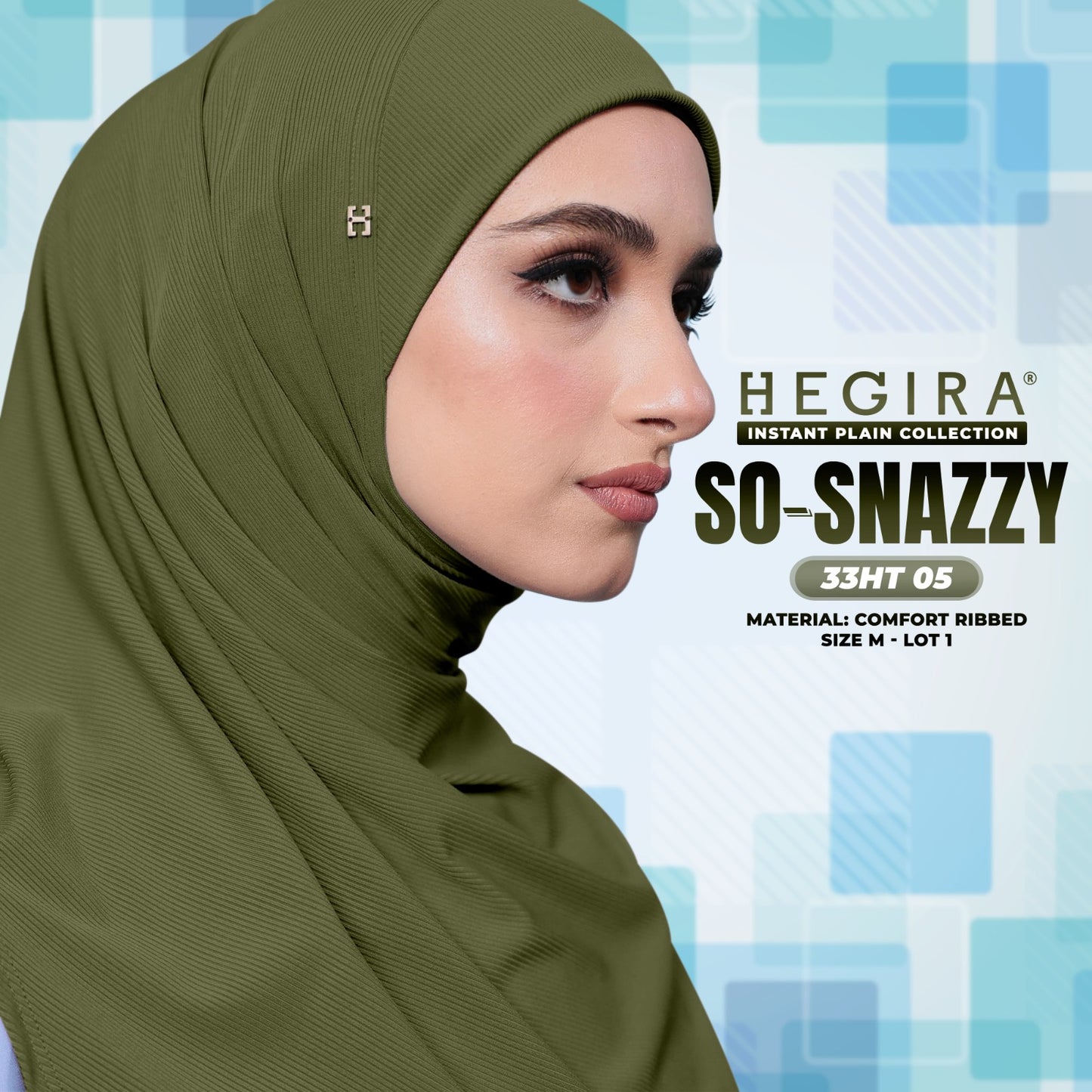 Hegira Hijab Inspired SO-SNAZZY Instant Collection (33HT)