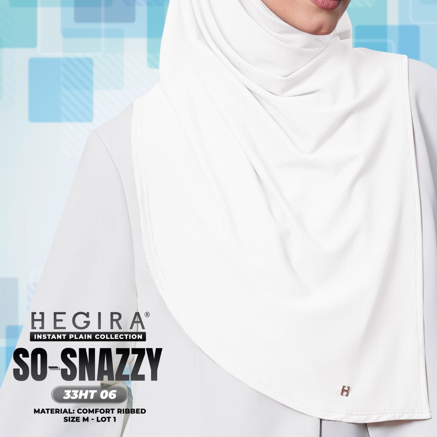 Hegira Hijab Inspired SO-SNAZZY Instant Collection (33HT)