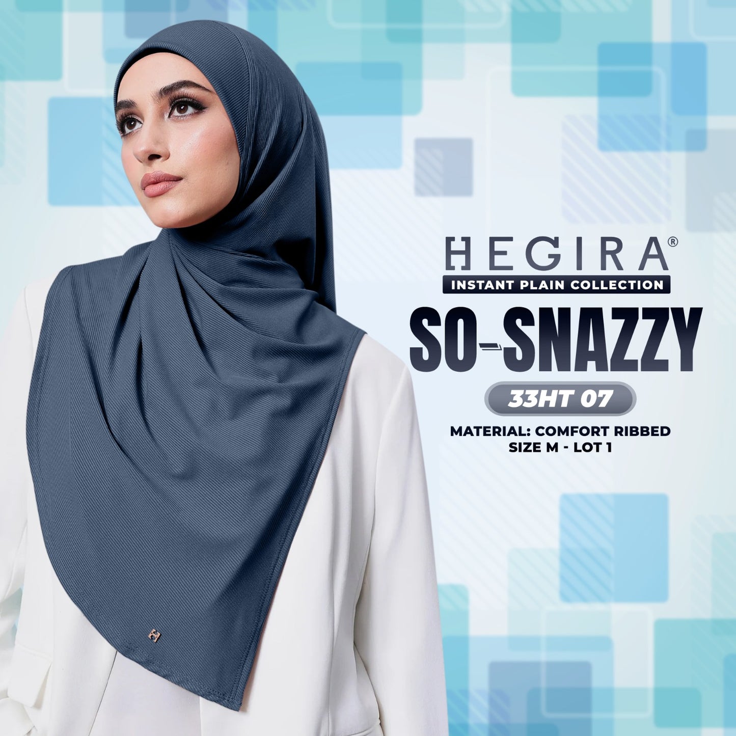 Hegira Hijab Inspired SO-SNAZZY Instant Collection (33HT)