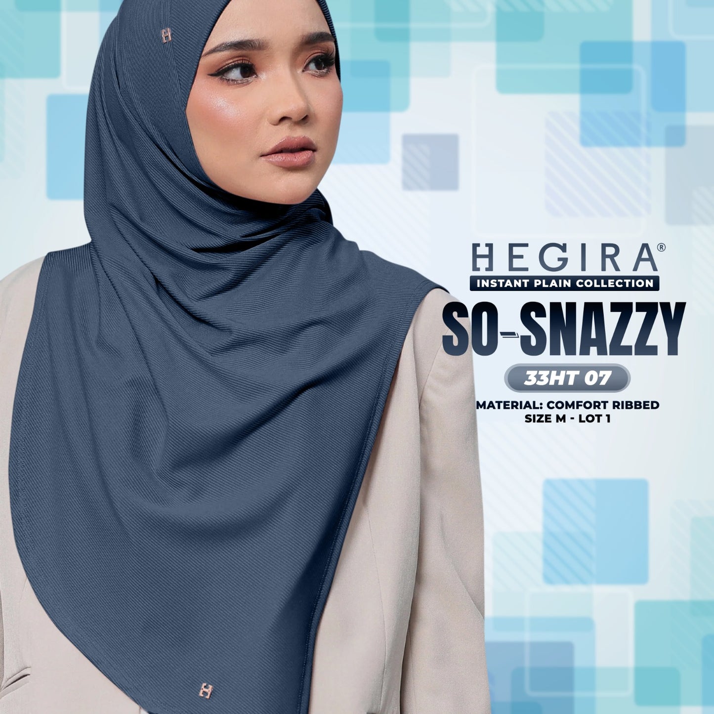 Hegira Hijab Inspired SO-SNAZZY Instant Collection (33HT)