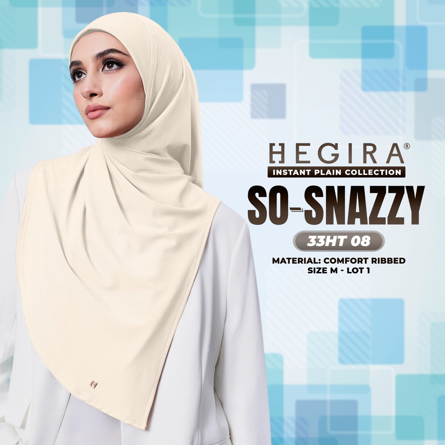 Hegira Hijab Inspired SO-SNAZZY Instant Collection (33HT)