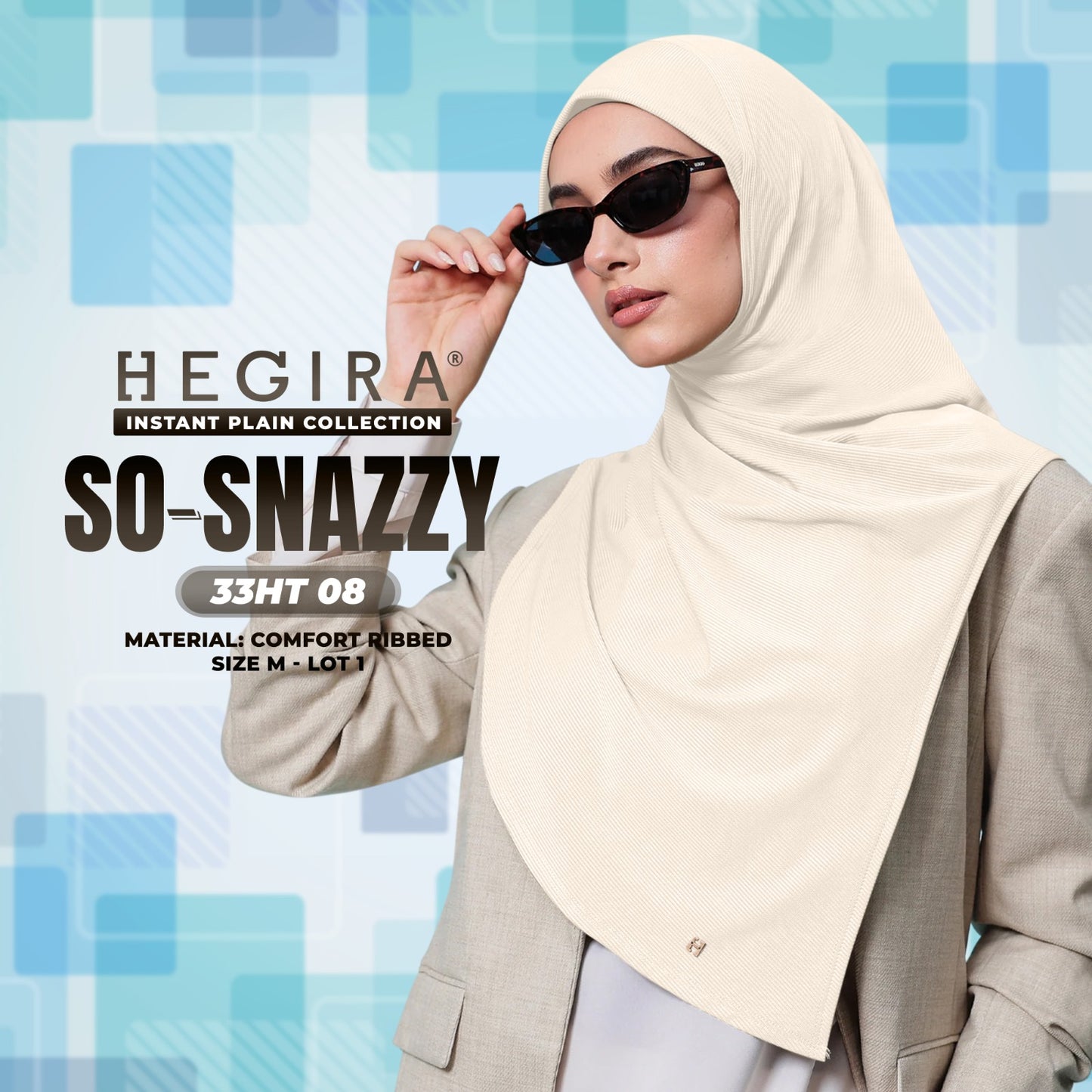 Hegira Hijab Inspired SO-SNAZZY Instant Collection (33HT)