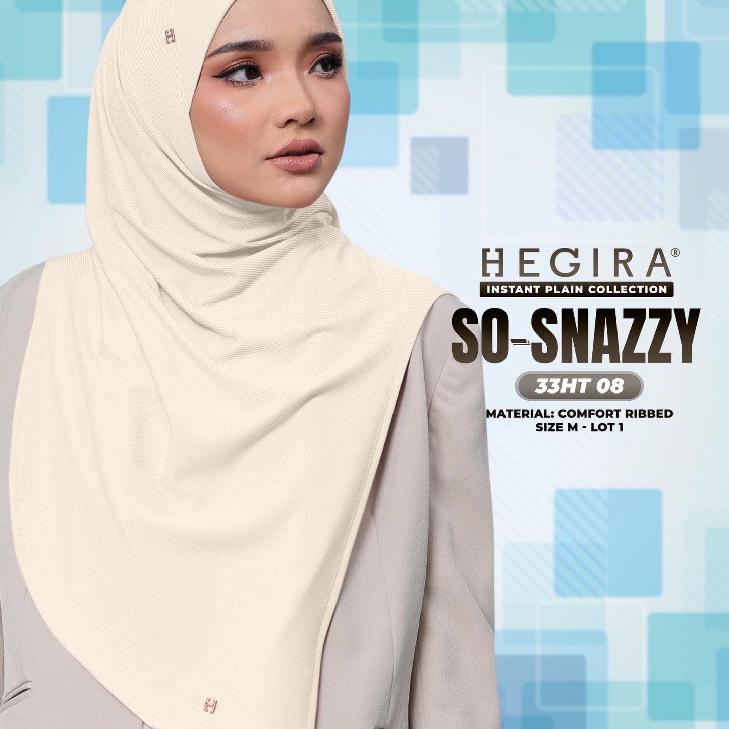 Hegira Hijab Inspired SO-SNAZZY Instant Collection (33HT)