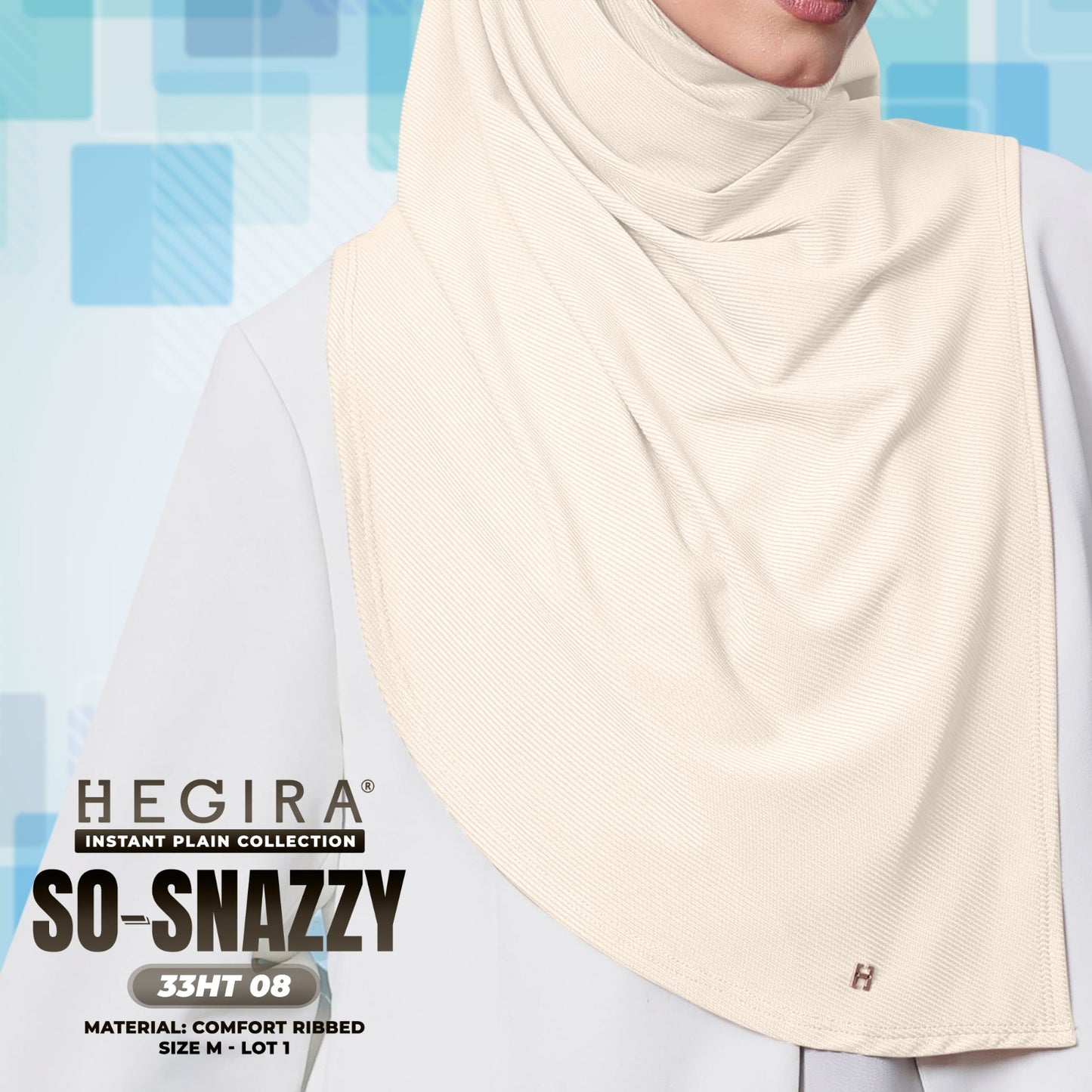 Hegira Hijab Inspired SO-SNAZZY Instant Collection (33HT)