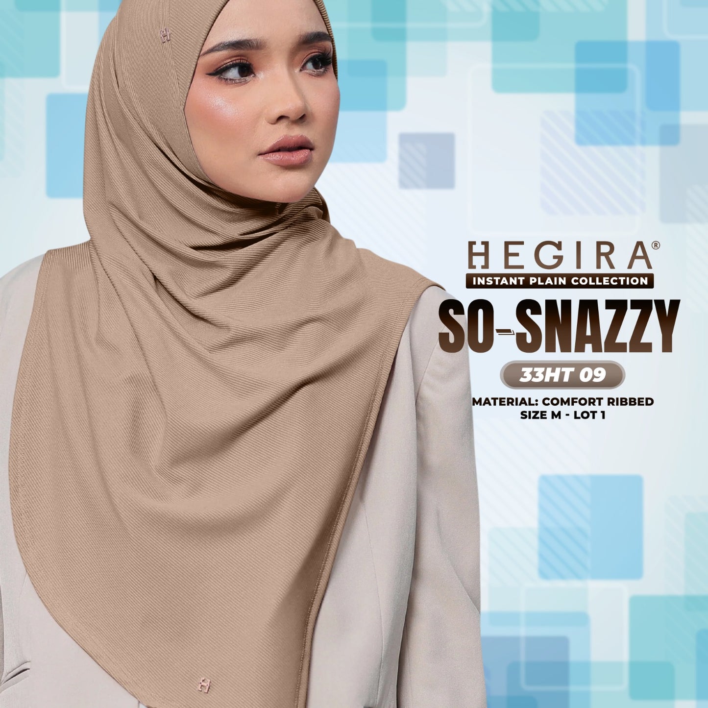 Hegira Hijab Inspired SO-SNAZZY Instant Collection (33HT)