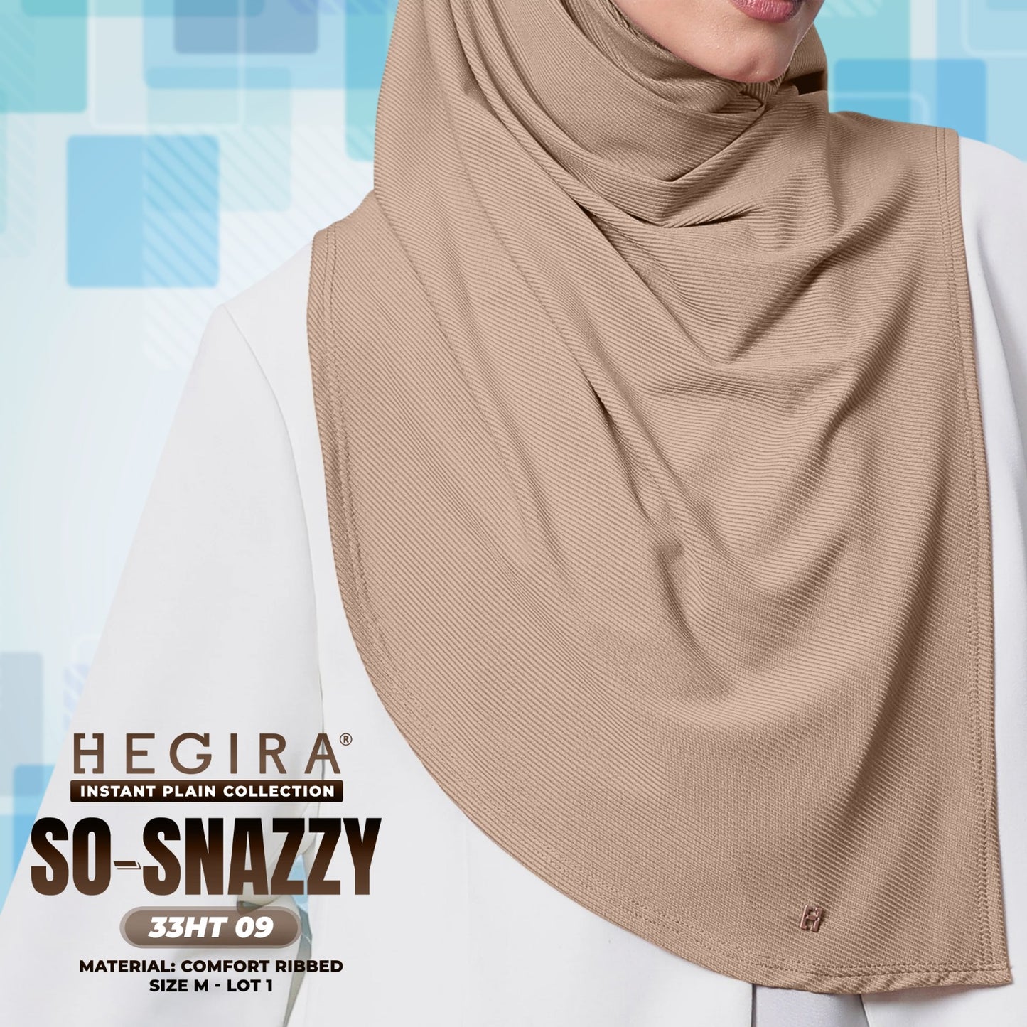 Hegira Hijab Inspired SO-SNAZZY Instant Collection (33HT)