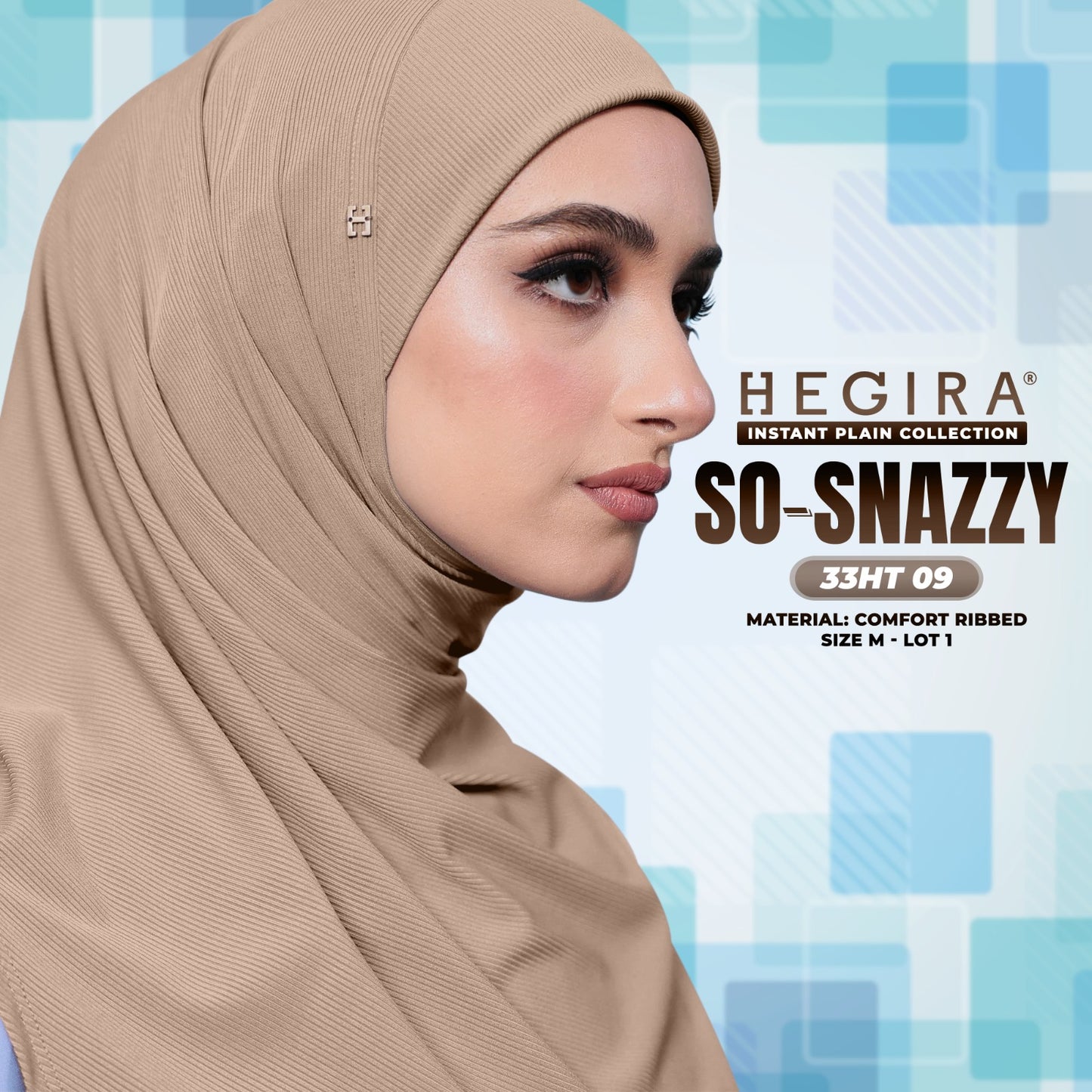 Hegira Hijab Inspired SO-SNAZZY Instant Collection (33HT)